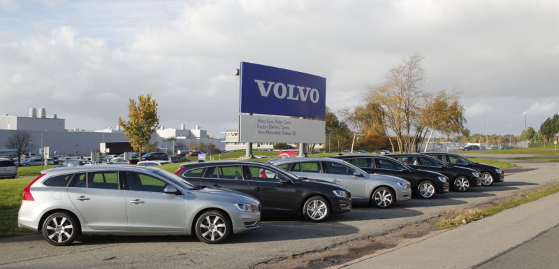 Volvo&#8217;s ophalen in Göteborg